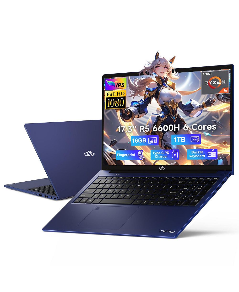 NIMO 17.3" IPS FHD-Gaming-Laptop