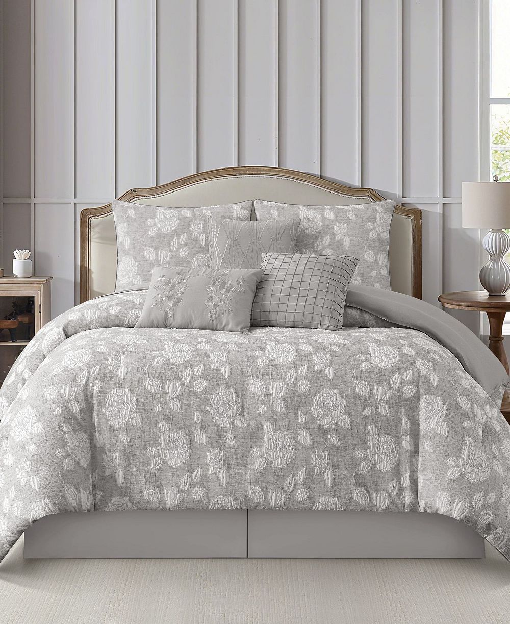 Комплект покрывал Stratford Park Leana Floral 7-Piece, Queen
