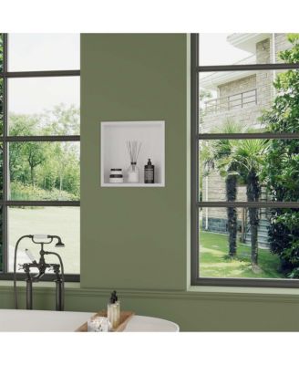 Ниша для душа homfan из нержавеющей стали 12 x 12 in