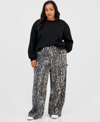 Madden Girl джинсы карго с принтом в стиле 90-х, Plus Size