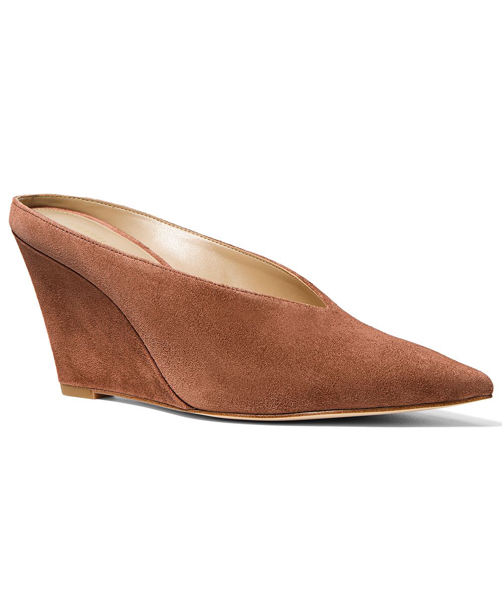 Michael Kors Women's Xandra Slip-On Wedge Pumps