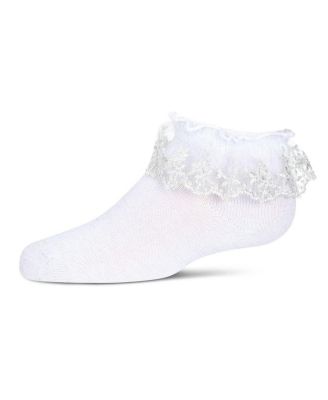 Носки MeMoi Baby Girls Step and Shimmer Ruffle