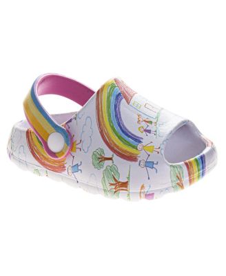 Детские сандалии Crayola Graphic Clogs с ремешком