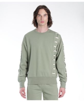 Hvman Chosen To Prevail x Cult Мужской свитшот Crew в цвете Aspen Lace