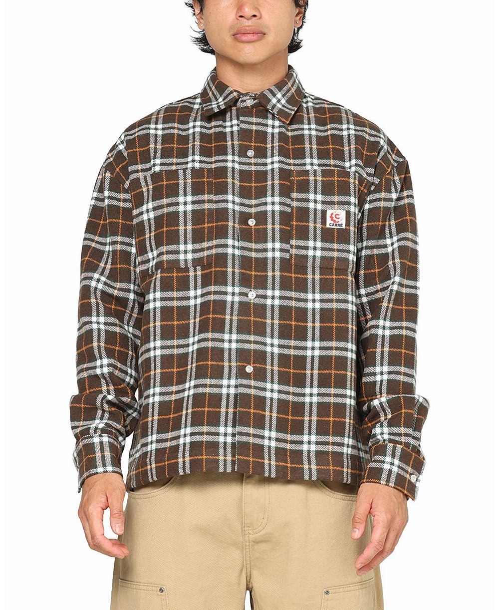 Мужская рубашка CARRE Workwear Long Sleeve Button Up