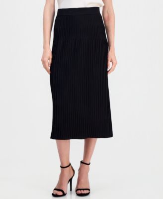 Юбка-плиссе трикотажная женская Anne Klein