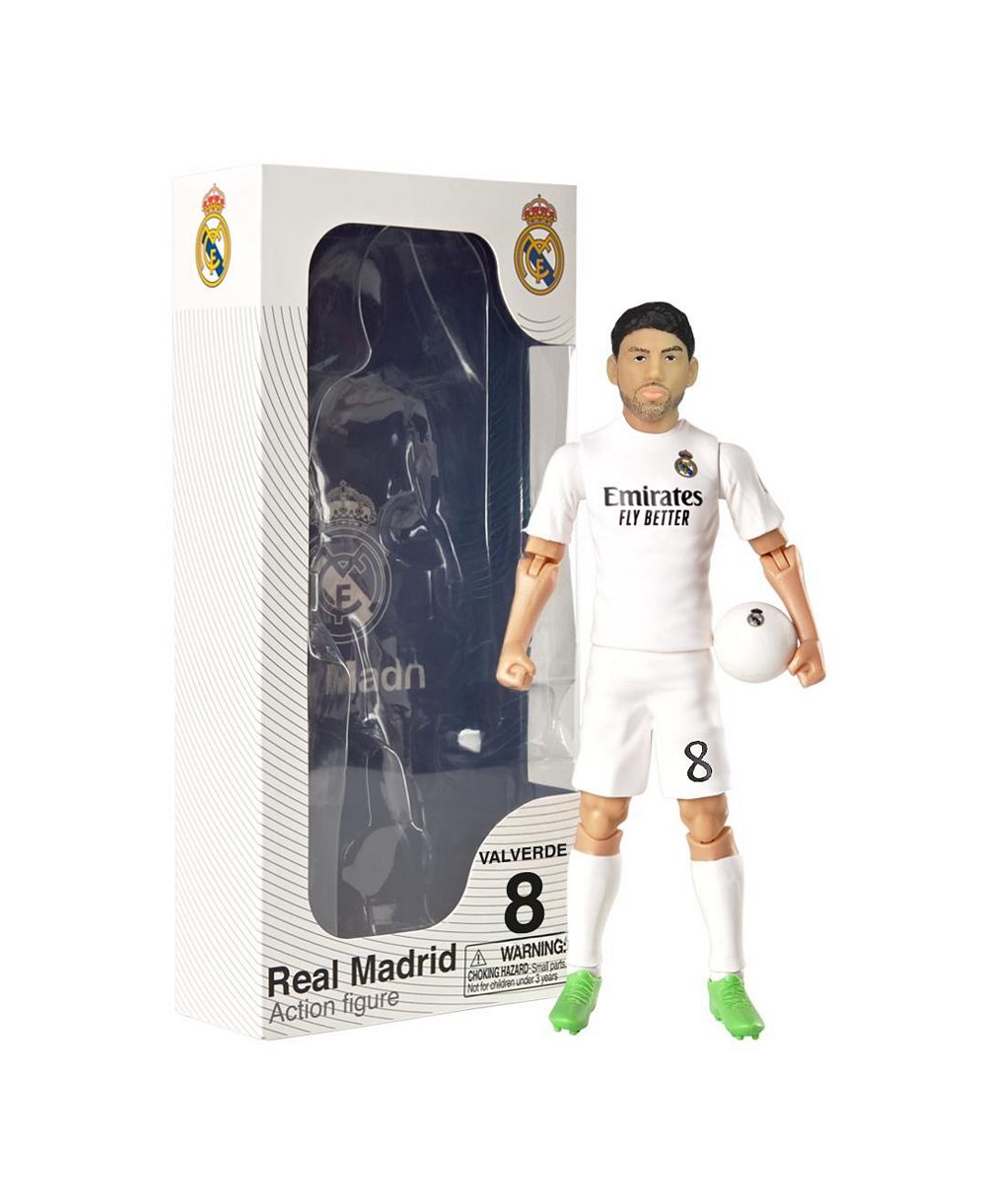 Banbo Toys SOCKERS Real Madrid Federico Valverde 8" Коллекционная фигурка футболиста