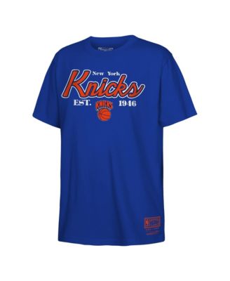 Футболка Mitchell & Ness Blue New York Knicks Opening Day для детей