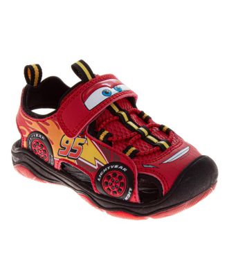 Disney Детские спортивные сандалии Cars Lightning McQueen с липучкой