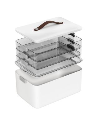 XDOVET органайзер XDOVET 4-Tier StorBox, кожаная ручка