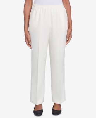 Женские классические брюки Alfred Dunner Petite Colored Pull-On