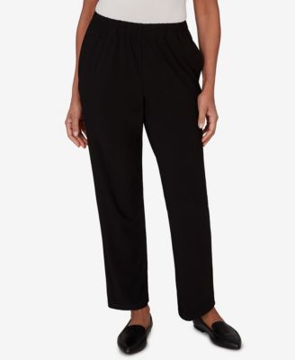 Брюки Alfred Dunner Petite Soft Crepe укороченной длины