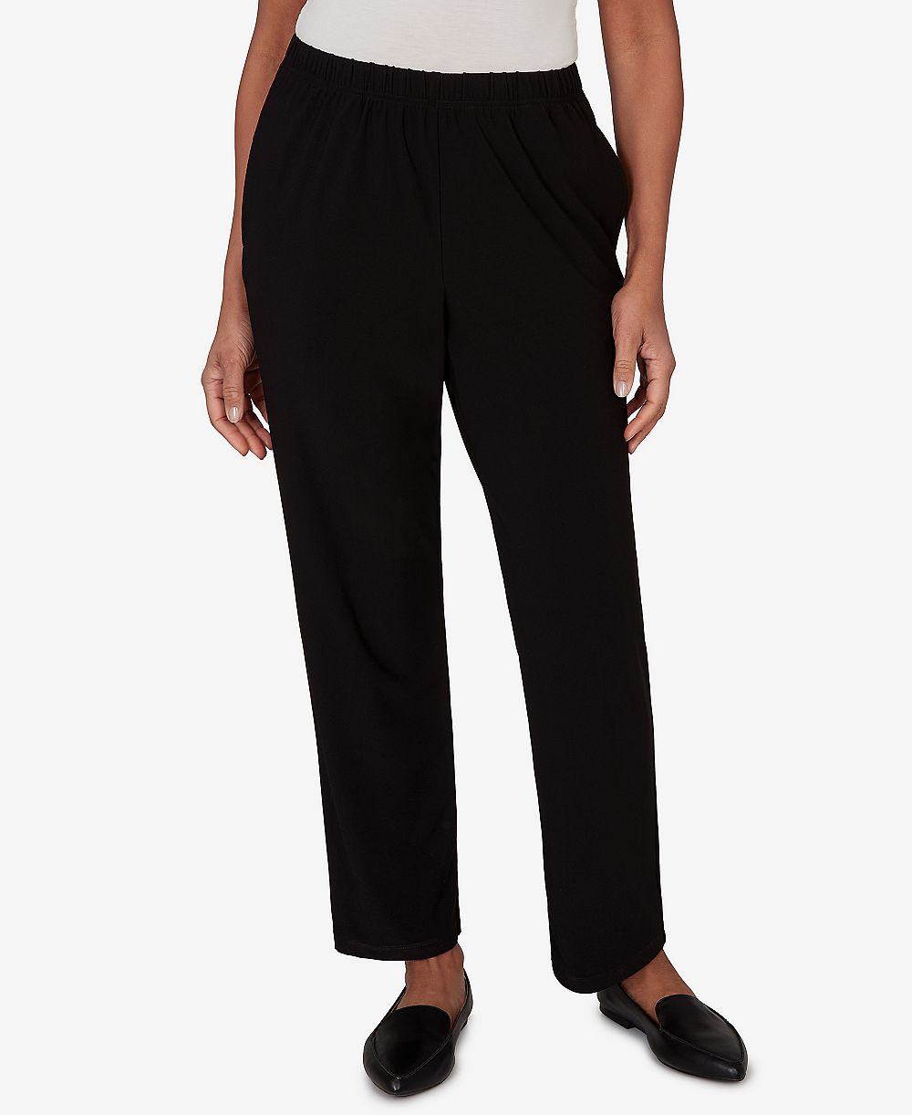 Женские брюки Alfred Dunner Petite Soft Crepe Pull-On