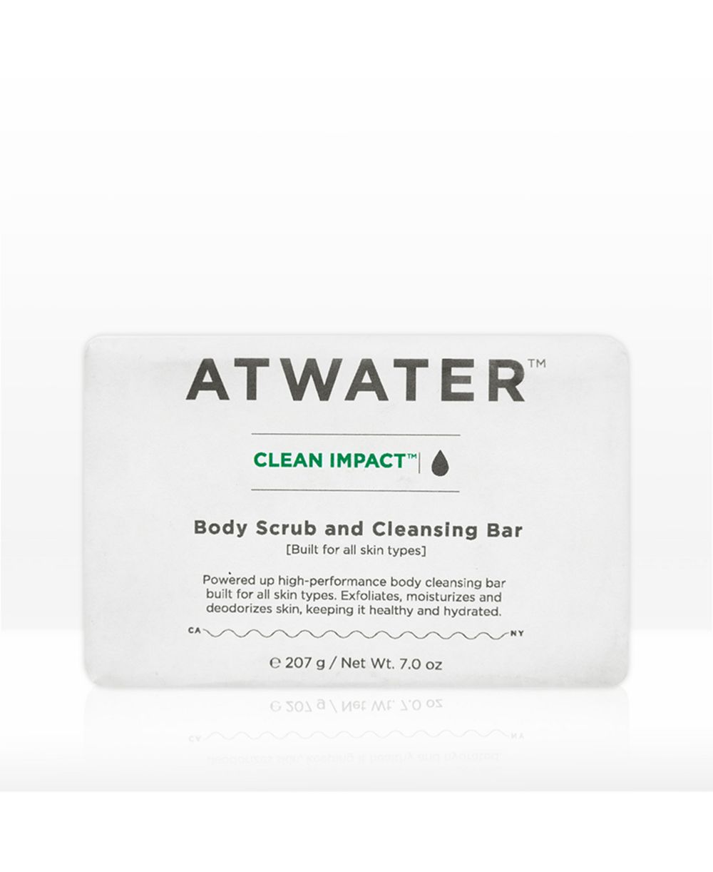 ATWATER Clean Impact Boy Scrub and Cleansing Bar