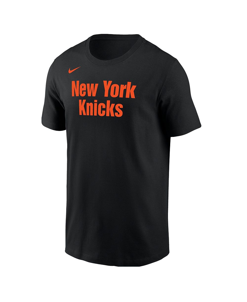 Мужская футболка Nike Black New York Knicks Core