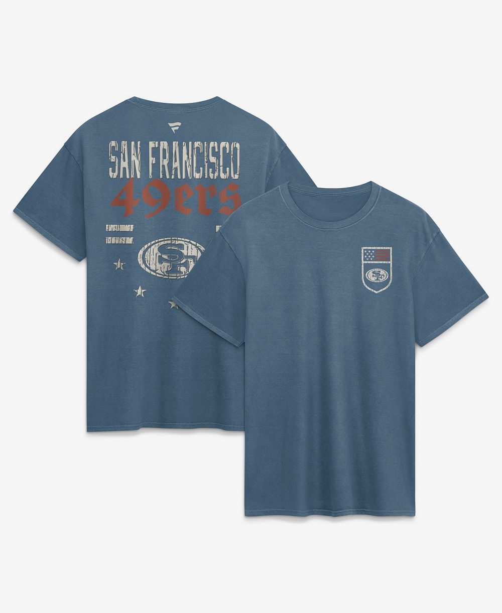 Мужская футболка Fanatics San Francisco 49ers Washed Americana
