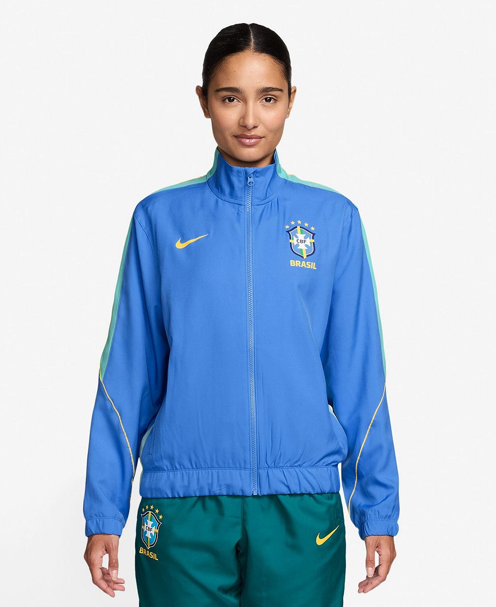 Nike Women's Blue/Green Brazil National Team 2026 Strike Dri-FIT Tracksuit