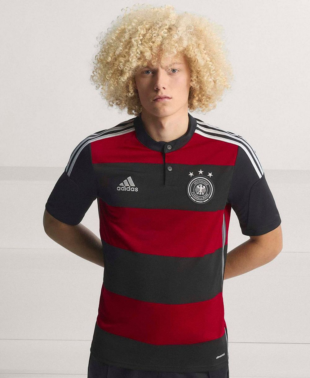Adidas Men's Black/Red Germany National Team 2014 Bringback Jersey
