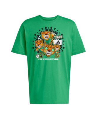 Adidas Men's Green Canada FIFA World Cup 2026 Host Country Mascot T-Shirt
