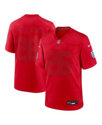 Мужская джерси Nike England National Team x NFL красного цвета