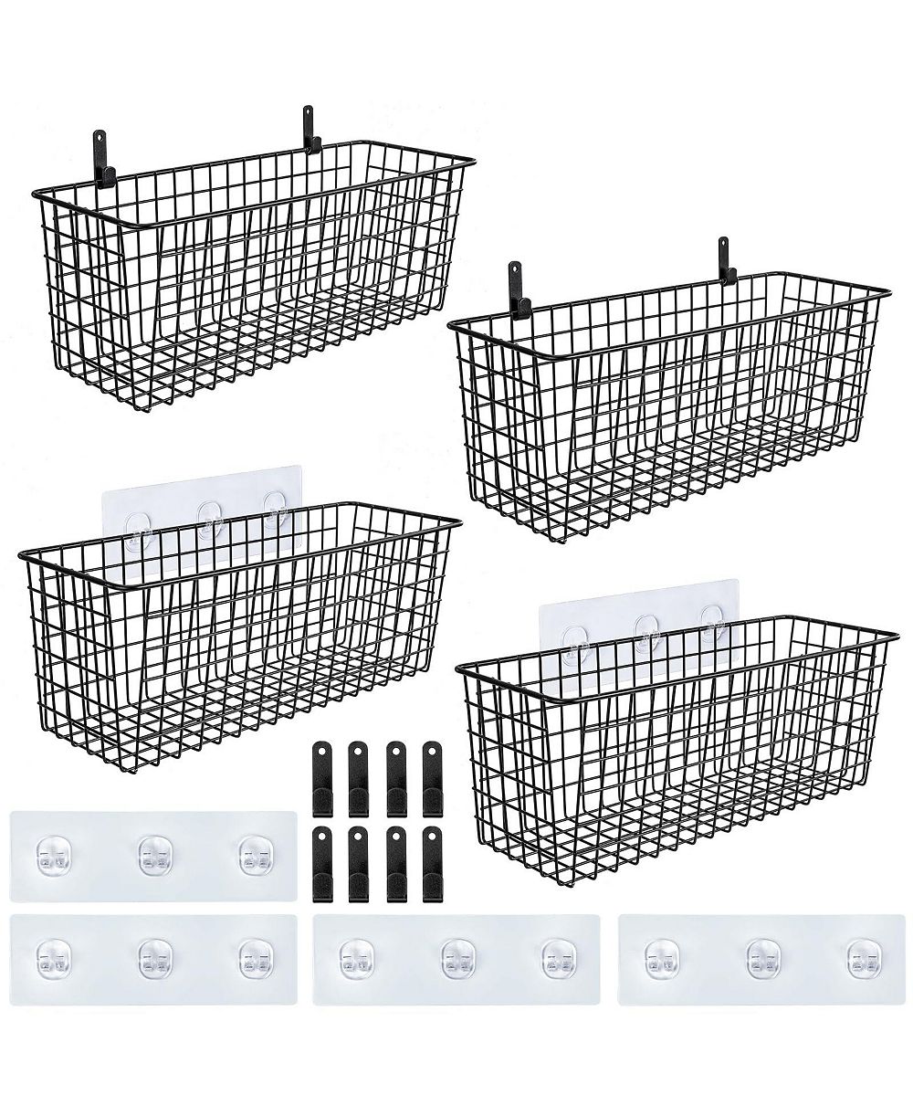 Органайзер XDOVET Wire Wall Hanging Storage Baskets с крючками