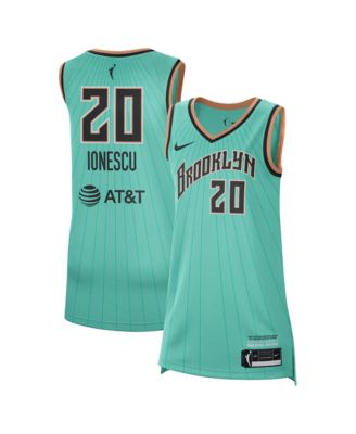 Nike Men's and Women's Sabrina Ionescu Mint New York Liberty Victory Jersey - Rebel Edition