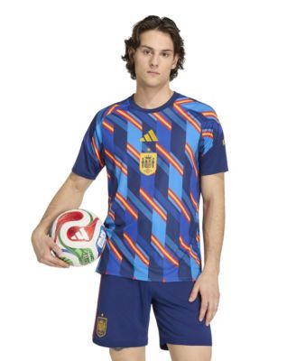 Adidas Мужская джерси Испания 2026 Pre-Match, темно-синяя