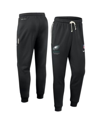 Nike Men's Black Philadelphia Eagles Sideline Standard Issue Dri-FIT Taper Pants