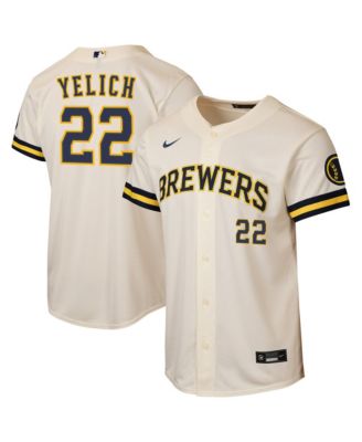 Nike детская джерси Christian Yelich Milwaukee Brewers