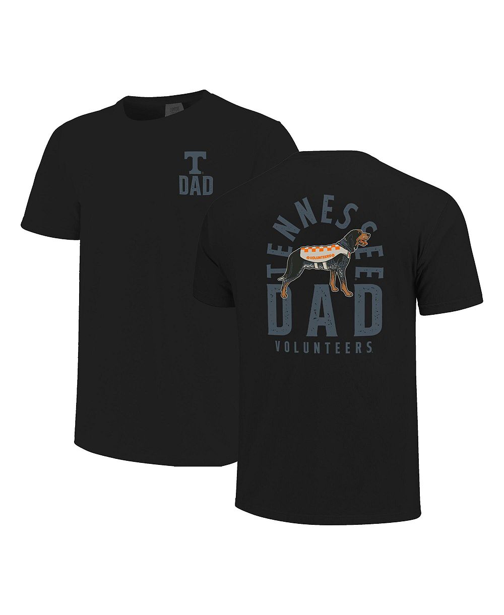 Мужская футболка Image One Black Tennessee Volunteers Father's Day Mascot Overlay