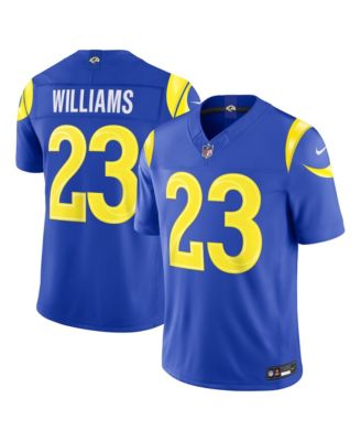Nike Men's Kyren Williams Royal Los Angeles Rams Vapor F.U.S.E. Stitched Limited Jersey