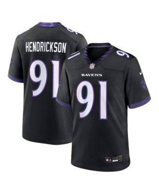 Nike Мужская джерси Baltimore Ravens Alternate Game, Trey Hendrickson, черная
