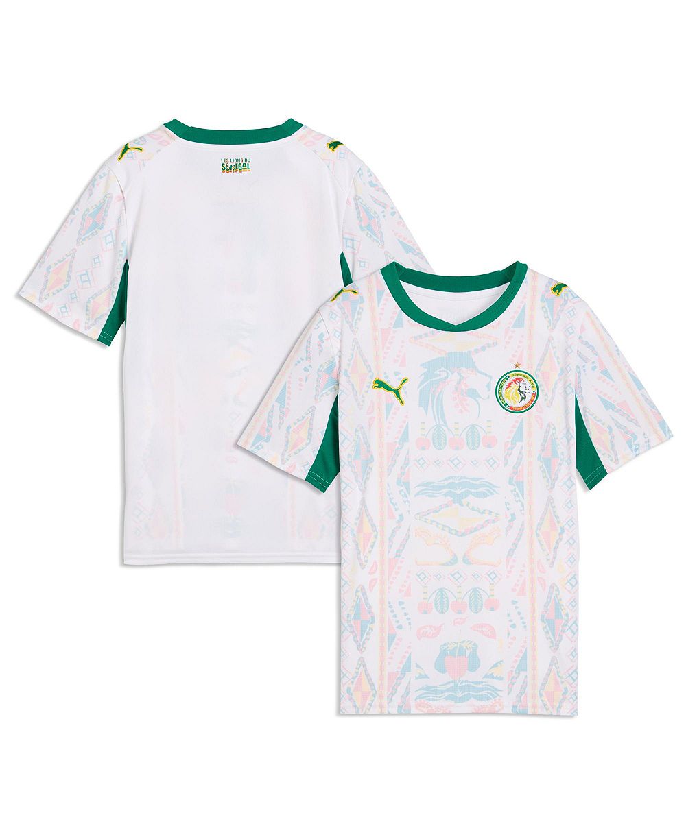 Puma джерси Senegal National Team 2026 Home Replica для детей (мальчиков и девочек), White