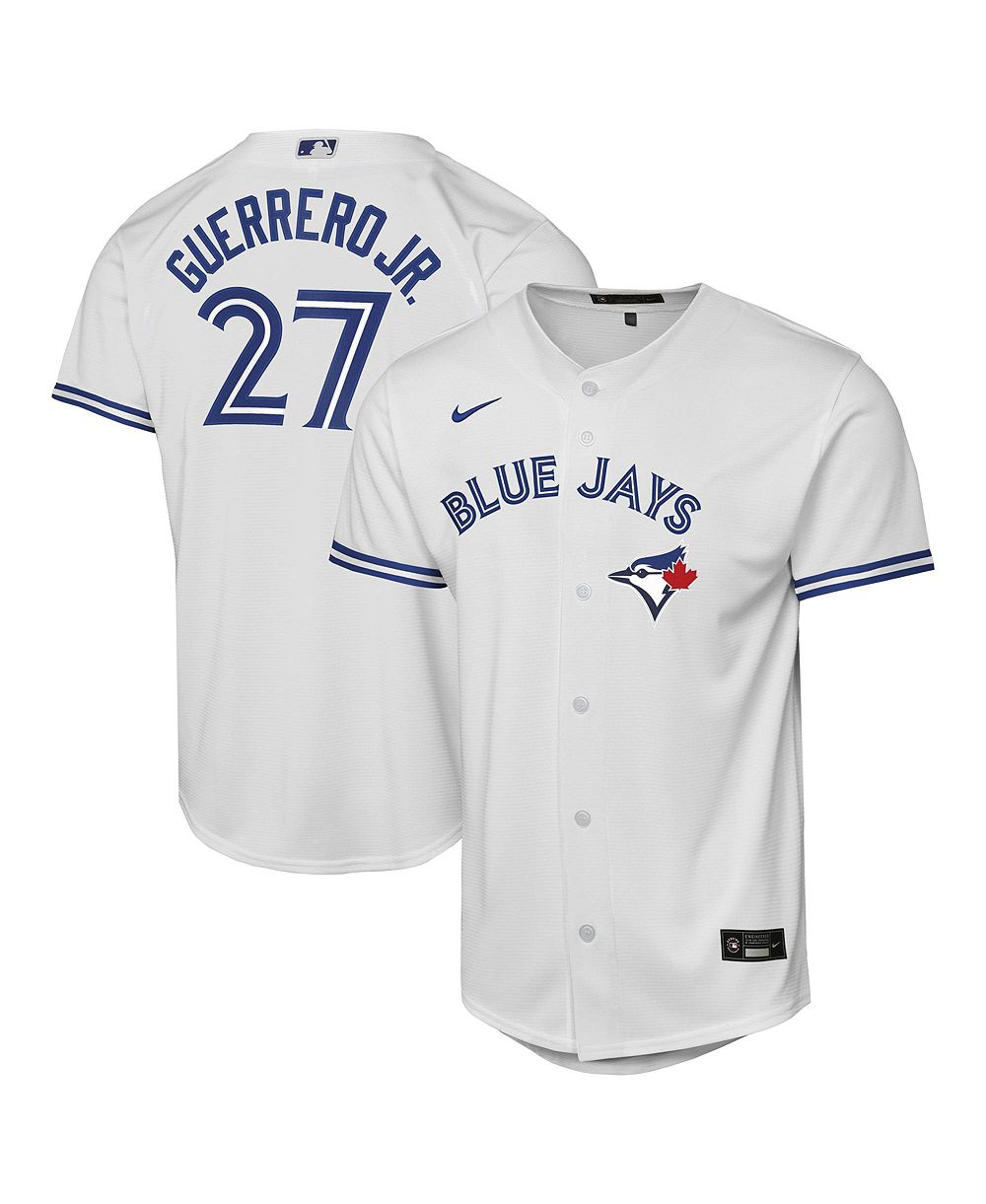 Nike детская джерси Vladimir Guerrero Jr. White Toronto Blue Jays