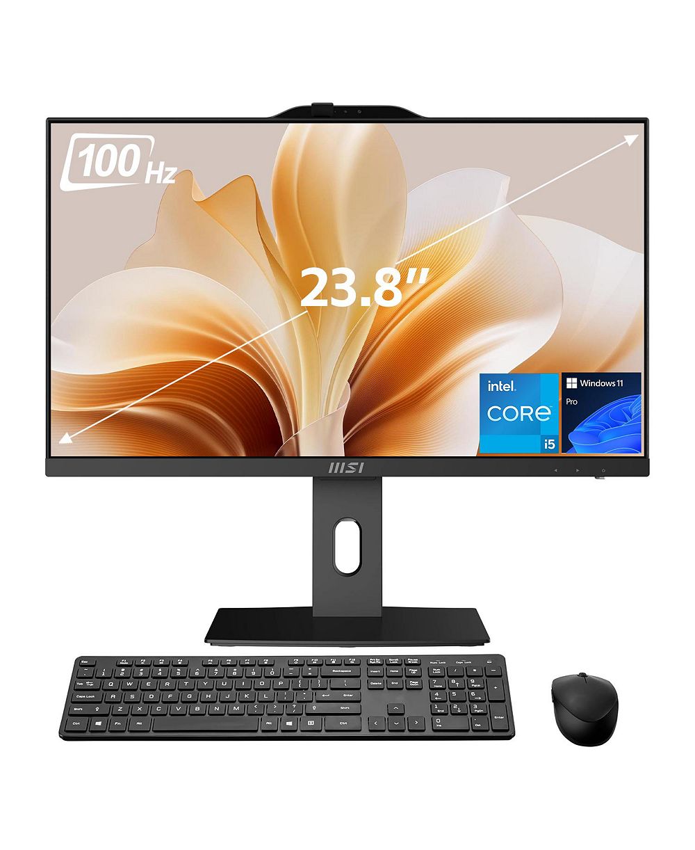 Моноблок MSI PRO AP242P 23.8" Intel Core i5 32GB RAM Intel UHD Graphics 1TB SSD Windows 11 Pro 100Hz - черный