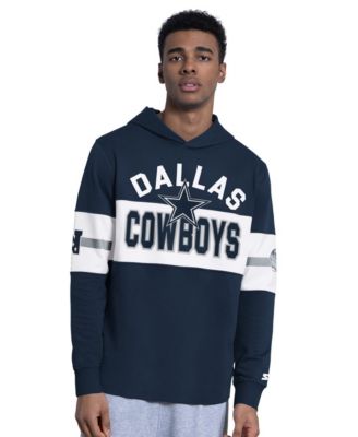 Starter Men's Navy Dallas Cowboys Fullback Jersey Hoodie