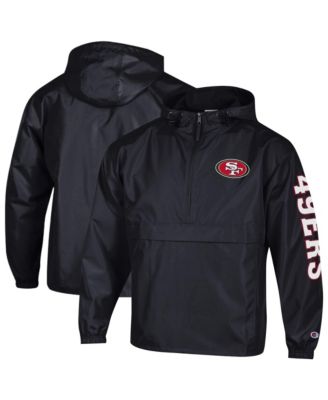 Мужская ветровка Champion San Francisco 49ers с капюшоном и полумолнией