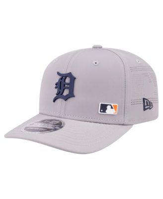 Мужская кепка New Era Gray Detroit Tigers Laser Perforated 9SEVENT dahilnge