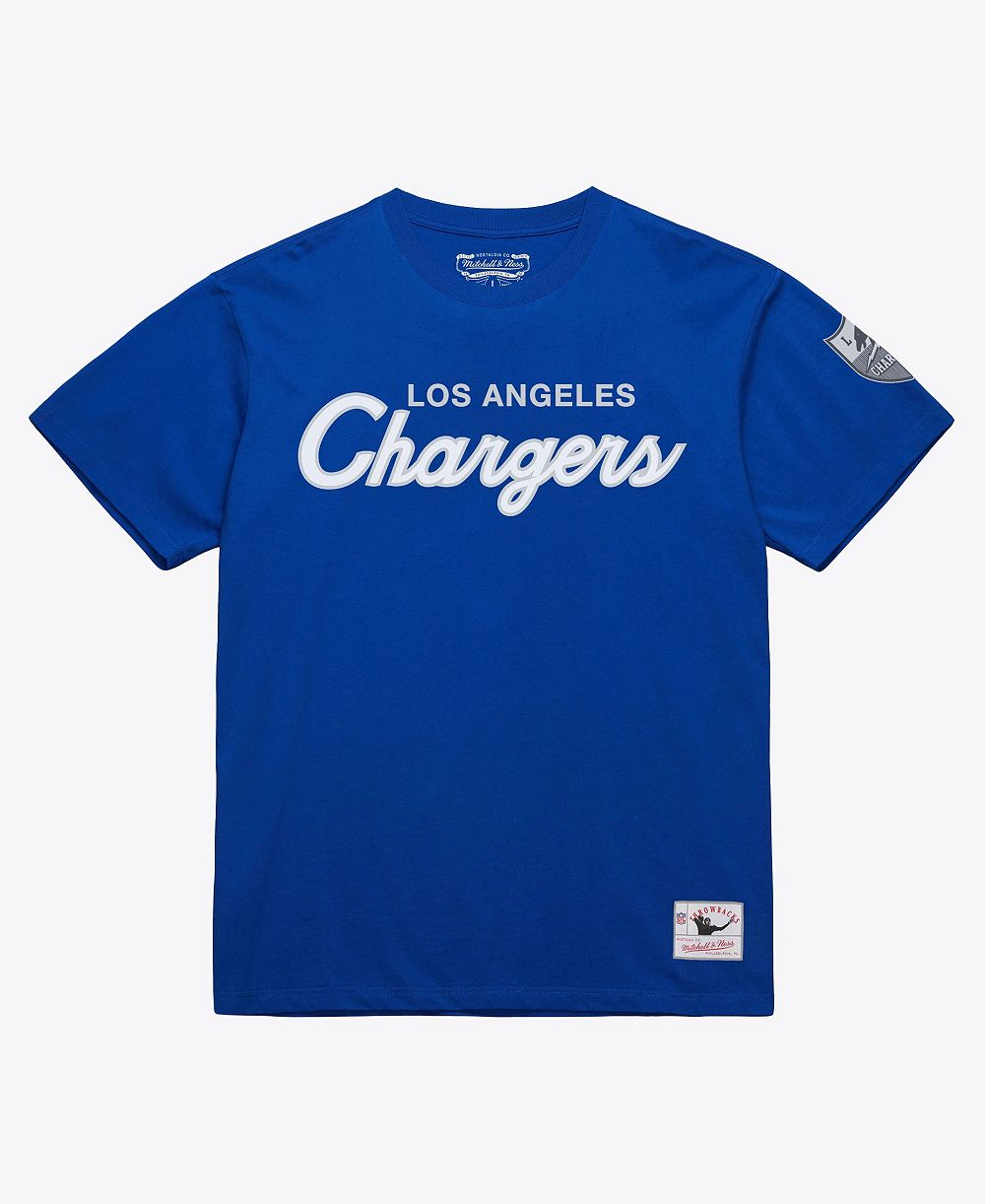 Мужская футболка Mitchell & Ness Royal Los Angeles Chargers Head Coach Classic