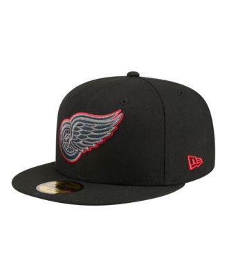 New Era Мужская кепка 59FIFTY Detroit Red Wings Black
