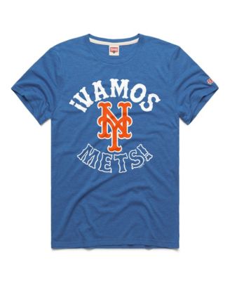 Homage Men's Royal New York Mets Vamos Tri-Blend T-Shirt