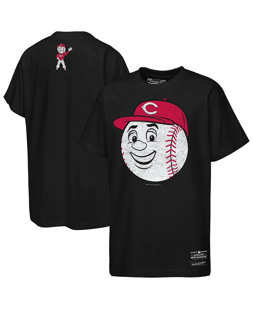 Mitchell & Ness футболка с логотипом Cincinnati Reds для детей