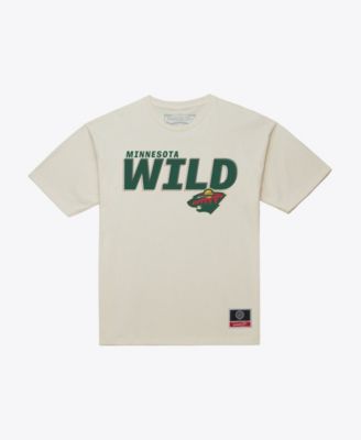 Mitchell & Ness Men's Cream Minnesota Wild Core Plus T-Shirt