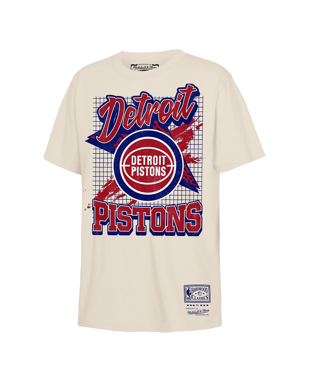 Детская футболка Mitchell & Ness Detroit Pistons Hardwood Classics Retro Vibe, Natural