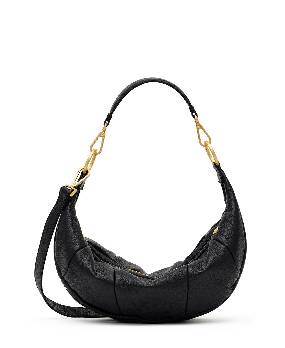 Hammitt Erica Med Suede Small Zipper Shoulder Handbag