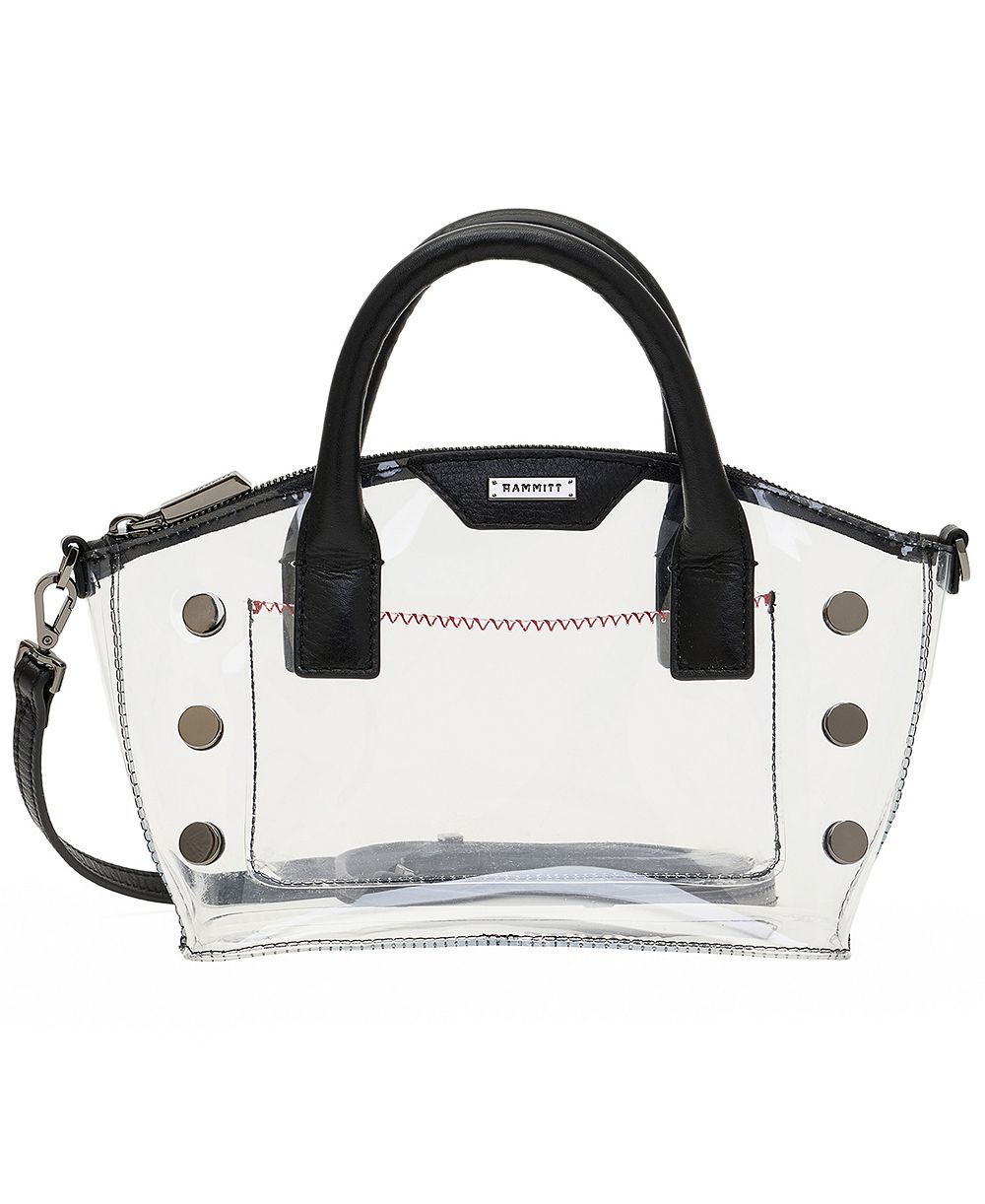 Hammitt Paula Clear Trim Small Crossbody Handbag