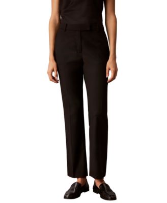 Calvin Klein Petite Брюки Petite Straight-Leg Mid-Rise Ankle