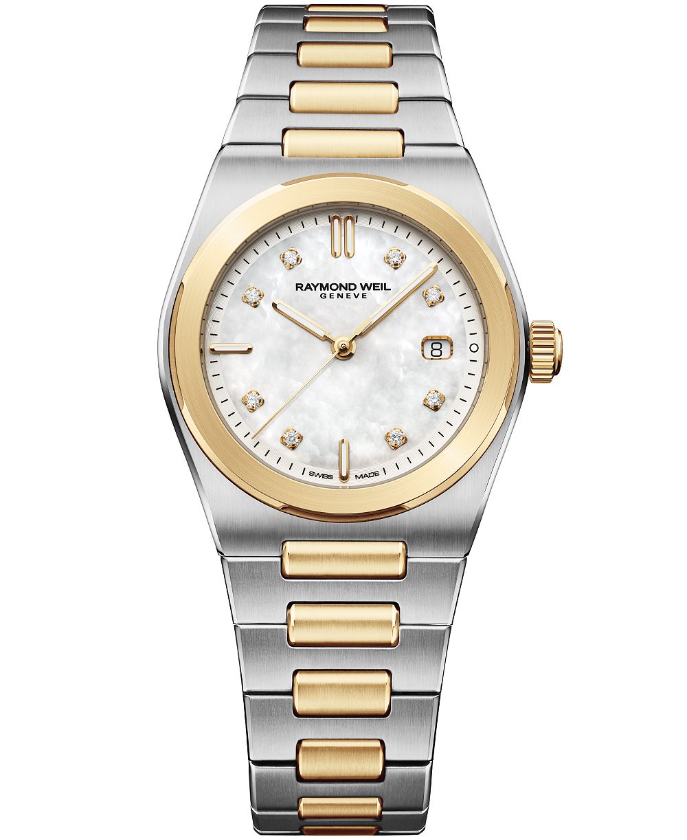 Женские часы Raymond Weil из двухцветной нержавеющей стали, 30mm
