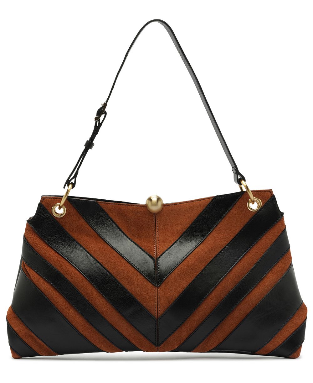 Arezzo Aurora Medium Leather Shoulder Handbag