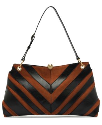 Arezzo Aurora Medium Leather Shoulder Handbag
